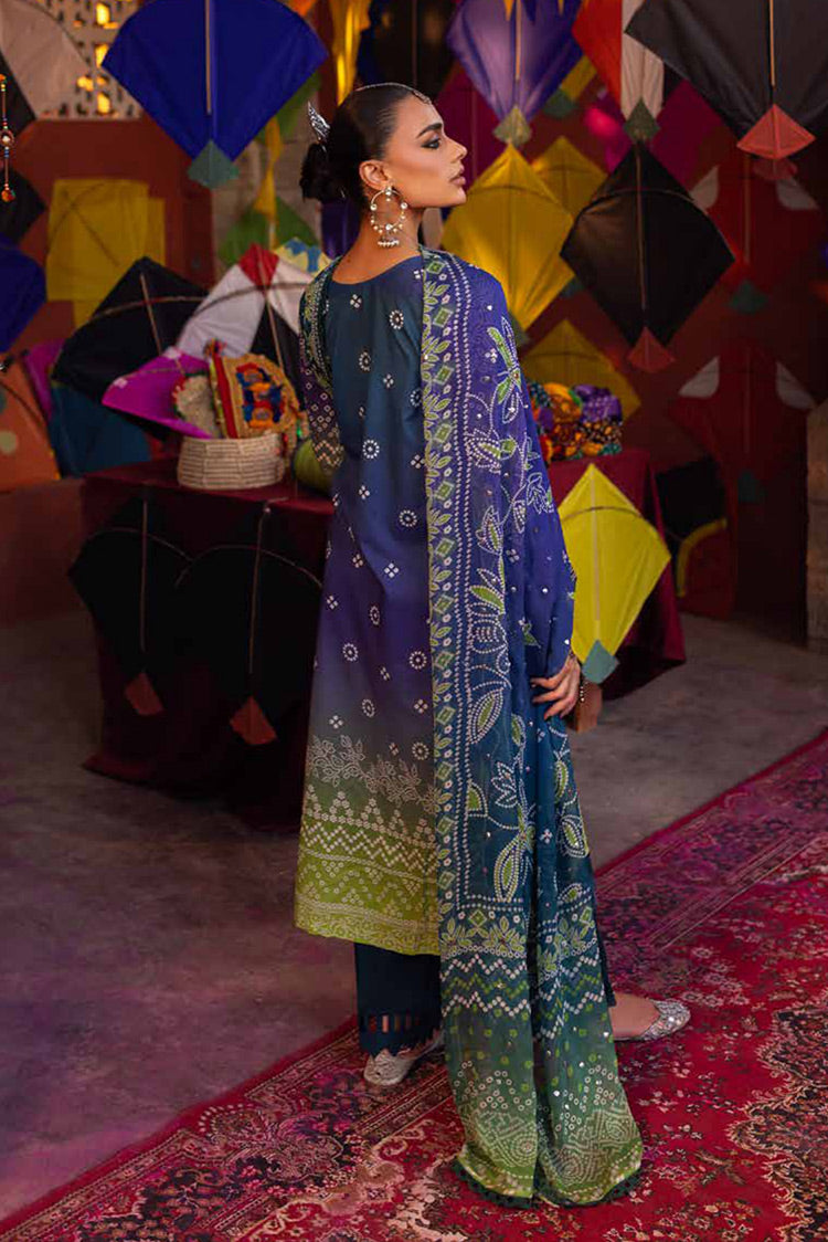 Picture of Nureh - NS 133 Bazar Embroidered Embellished Lawn Collection Vol 2 - Available at Raja Sahib