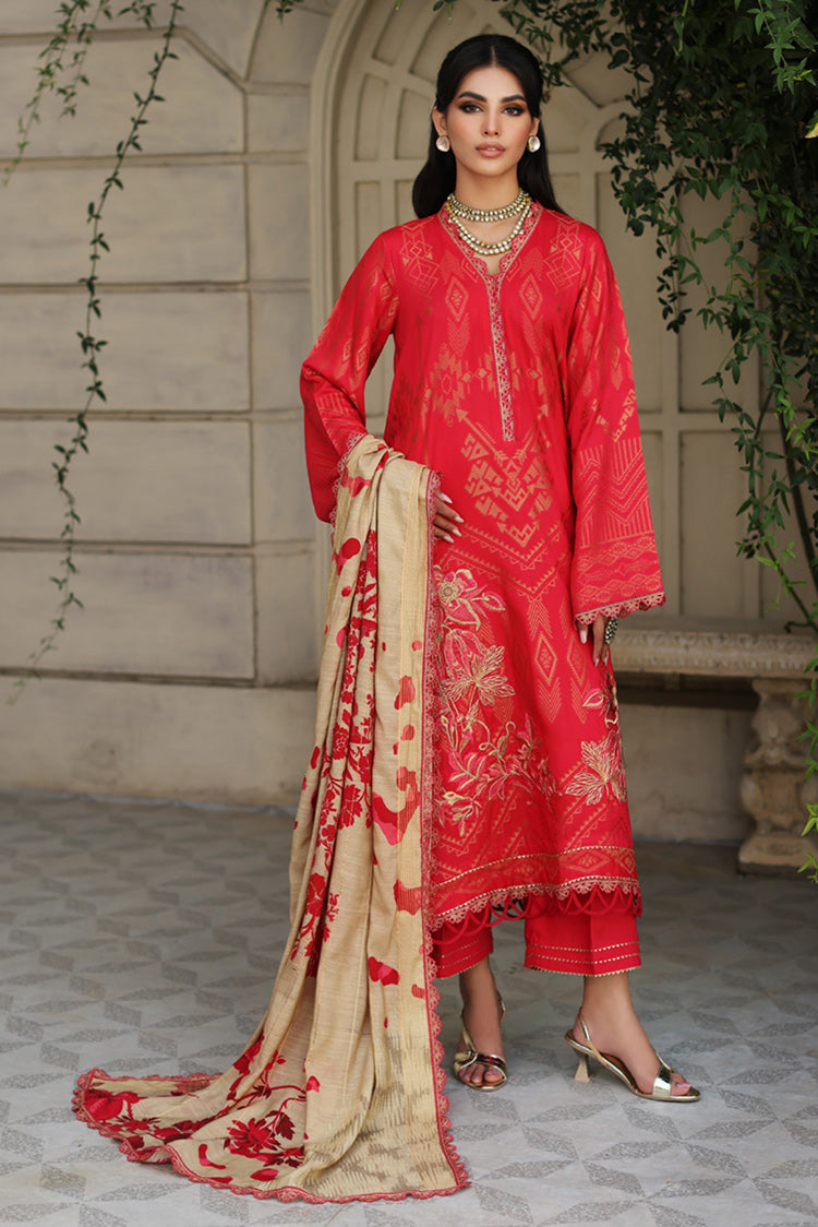 Picture of Charizma - CMW 04 Malhaar Embroidered Staple Jacquard Collection Vol 1 - Available at Raja Sahib