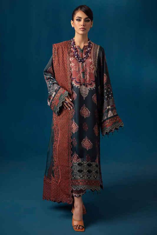 Picture of Nureh - S 12 DAPHNE Secretoria Embroidered and Embellished Silk Collection - Available at Raja Sahib