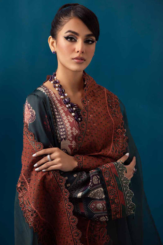 Picture of Nureh - S 12 DAPHNE Secretoria Embroidered and Embellished Silk Collection - Available at Raja Sahib