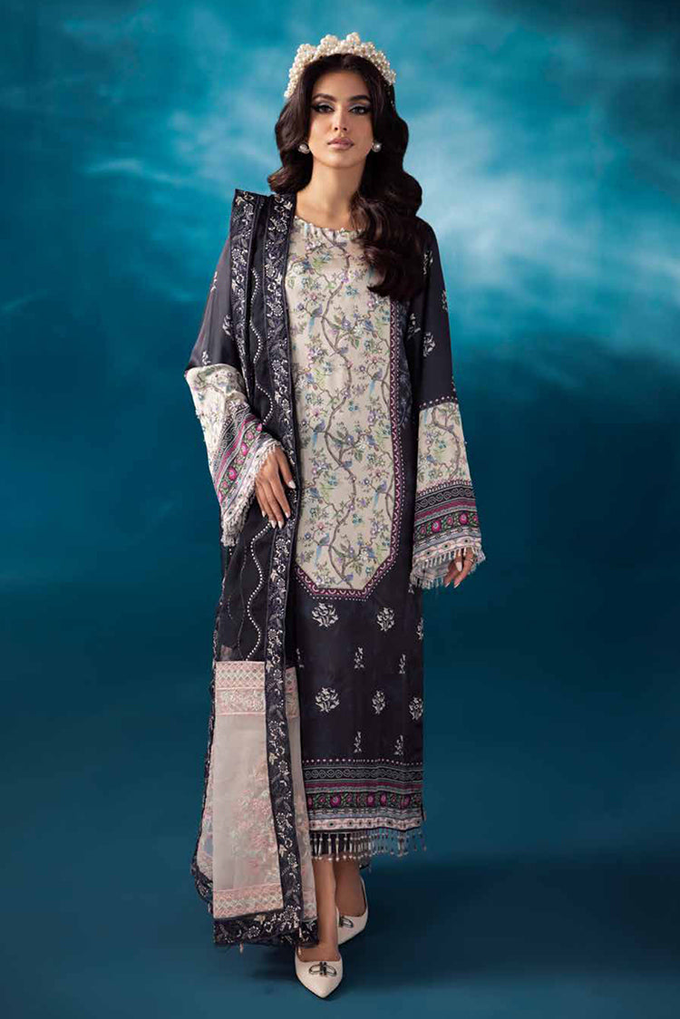 Picture of Nureh - S 07 COSMIA Secretoria Embroidered and Embellished Silk Collection - Available at Raja Sahib