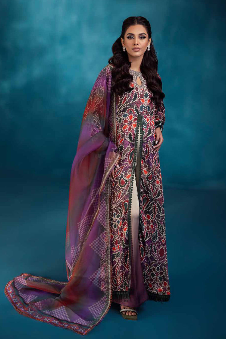 Picture of Nureh - S 09 MOLLY Secretoria Embroidered and Embellished Silk Collection - Available at Raja Sahib