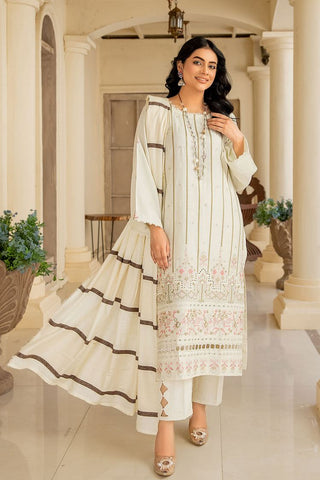 Ashley Embroidered 3 Piece Collection Vol 01 - ASC-02