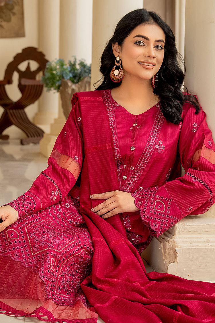 Picture of Safwa - Ashley Embroidered 3 Piece Collection Vol 01 - ASC-03 - Available at Raja Sahib