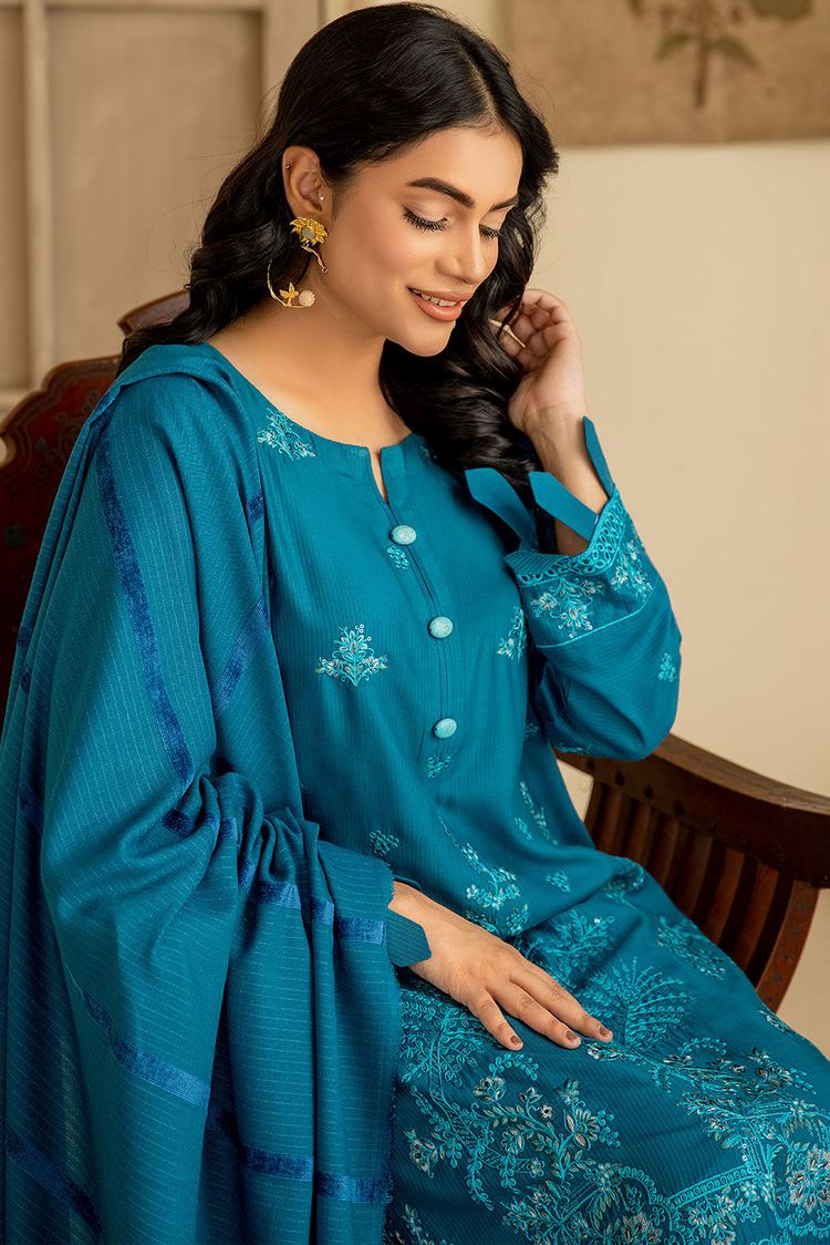 Picture of Safwa - Ashley Embroidered 3 Piece Collection Vol 01 - ASC-04 - Available at Raja Sahib