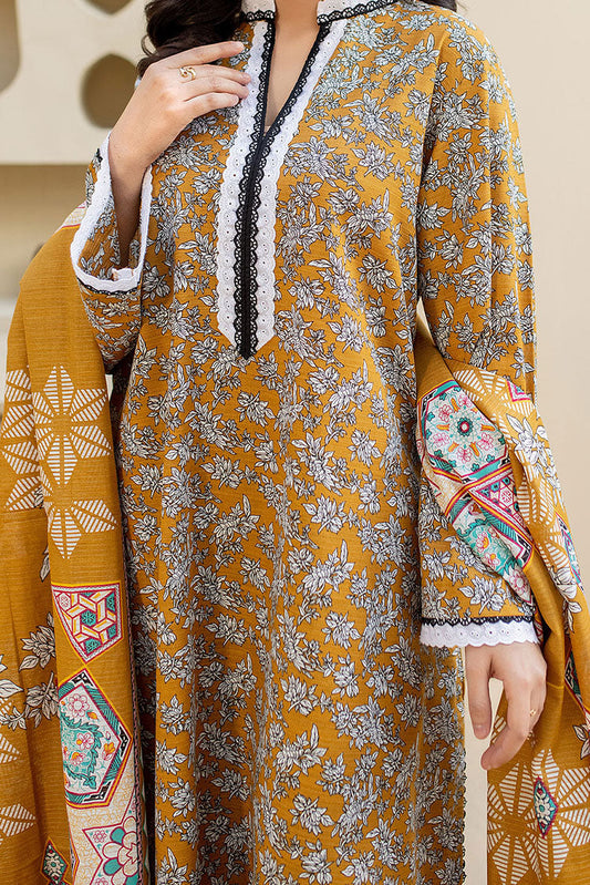 Picture of Safwa - Amora 3 Piece Masuri Khaddar Collection - ASK-08 - Available at Raja Sahib