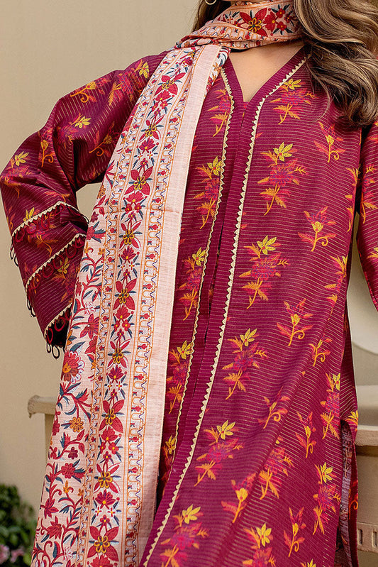 Picture of Safwa - Amora 3 Piece Masuri Khaddar Collection - ASK-09 - Available at Raja Sahib