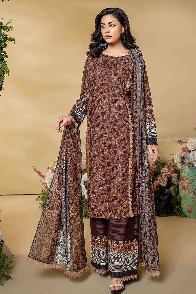 Amora 3 Piece Masuri Khaddar Collection <!--2023-->