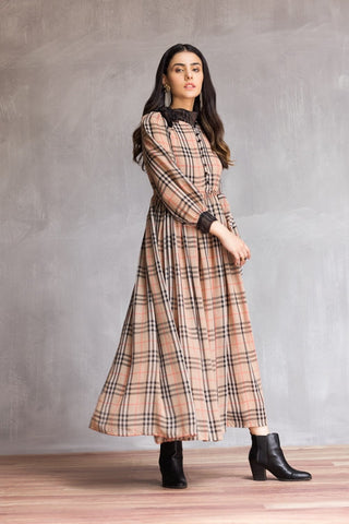 Ellena - Western Georgette Dress