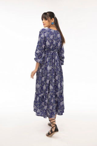 Ellena - Western Georgette Dress