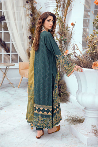 Ellena - 3-PC Musavir Embroidered Khaddar Collection