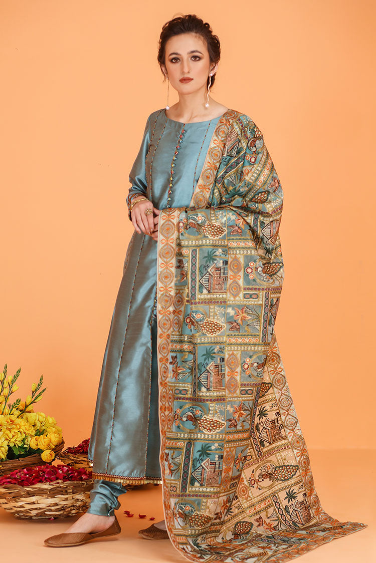 Picture of Zivah - Classic Luxury Pret Vol 2 - Azita - Available at Raja Sahib