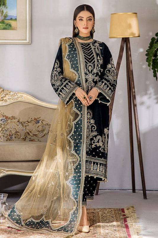 Picture of Adans Libas -Adan's Velvet Collection '23 - 5384 - Available at Raja Sahib