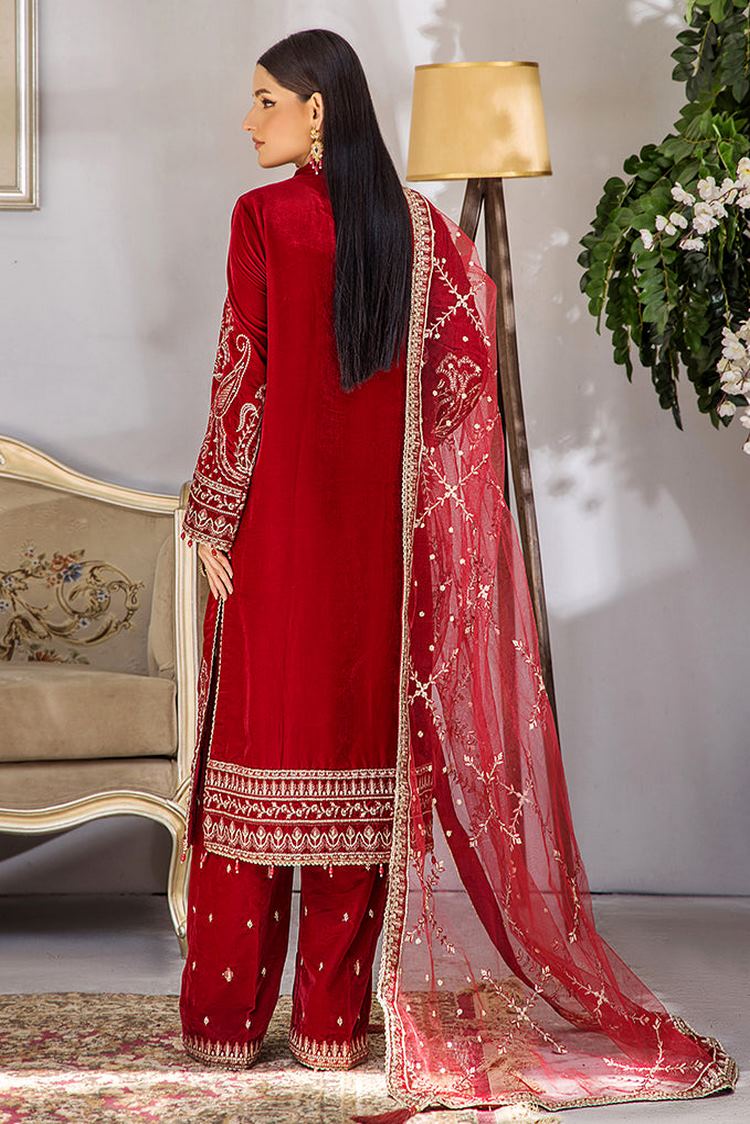 Picture of Adans Libas -Adan's Velvet Collection '23 - 5385 - Available at Raja Sahib