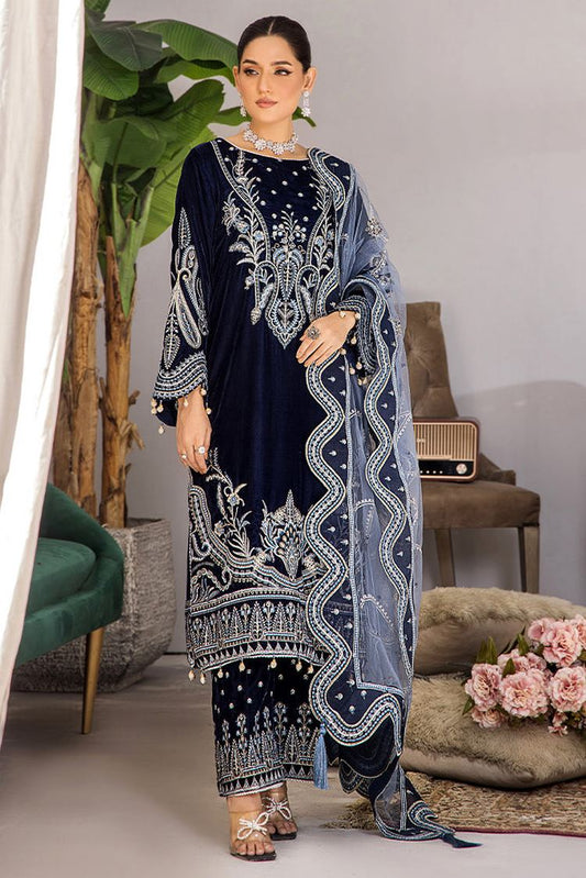 Picture of Adans Libas -Adan's Velvet Collection '23 - 5388 - Available at Raja Sahib