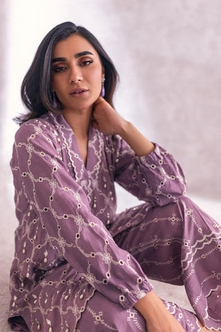 Picture of RJS Pret - Leena Pret Collection - Amethyst - Available at Raja Sahib