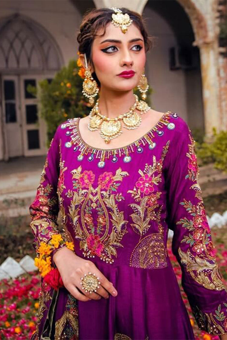 Picture of Ayat - Gul Rang Luxury Pret Collection - Banafsha - Available at Raja Sahib