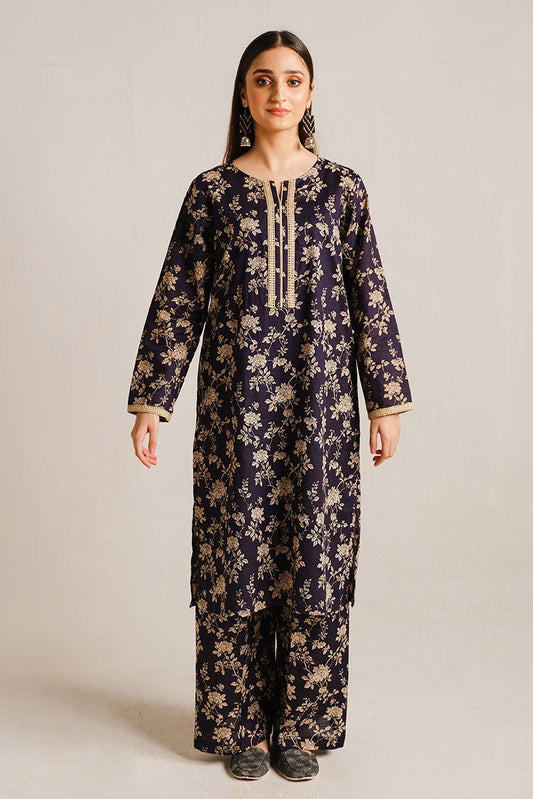 Picture of Humjoli - 2 Piece Khaddar Pret Collection - HJ-W-06 - Available at Raja Sahib