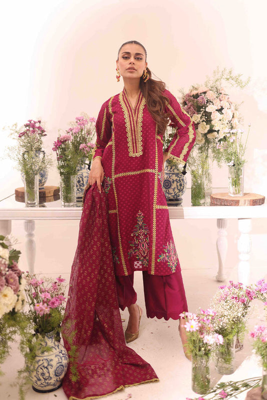 Picture of RJS Pret - Umeed Luxury Pret Collection - Bougainvillea - Available at Raja Sahib