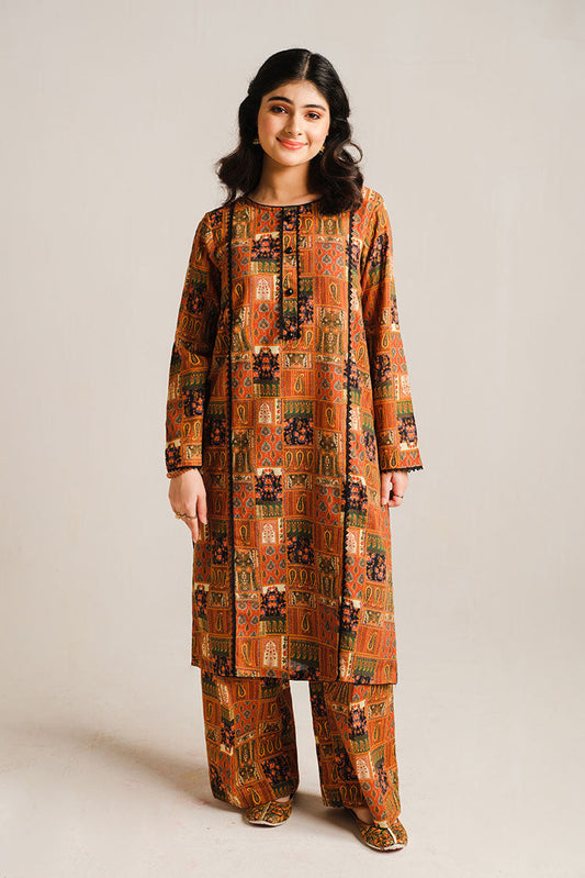 Picture of Humjoli - 2 Piece Khaddar Pret Collection - HJ-W-05 - Available at Raja Sahib