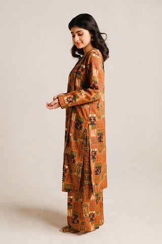 2 Piece Khaddar Pret Collection - HJ-W-05