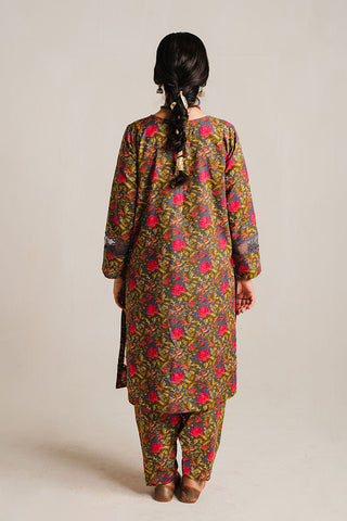 2 Piece Khaddar Pret Collection - HJ-W-09