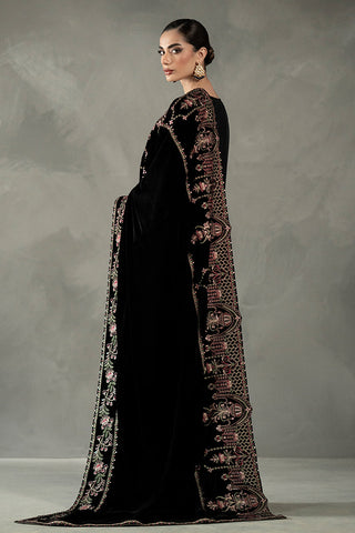 Black Velvet Shawl