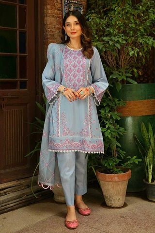 Shanyera - C1 - Imrozeh Embroidered Lawn 3-PC Suit