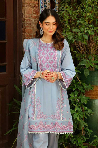 Shanyera - C1 - Imrozeh Embroidered Lawn 3-PC Suit