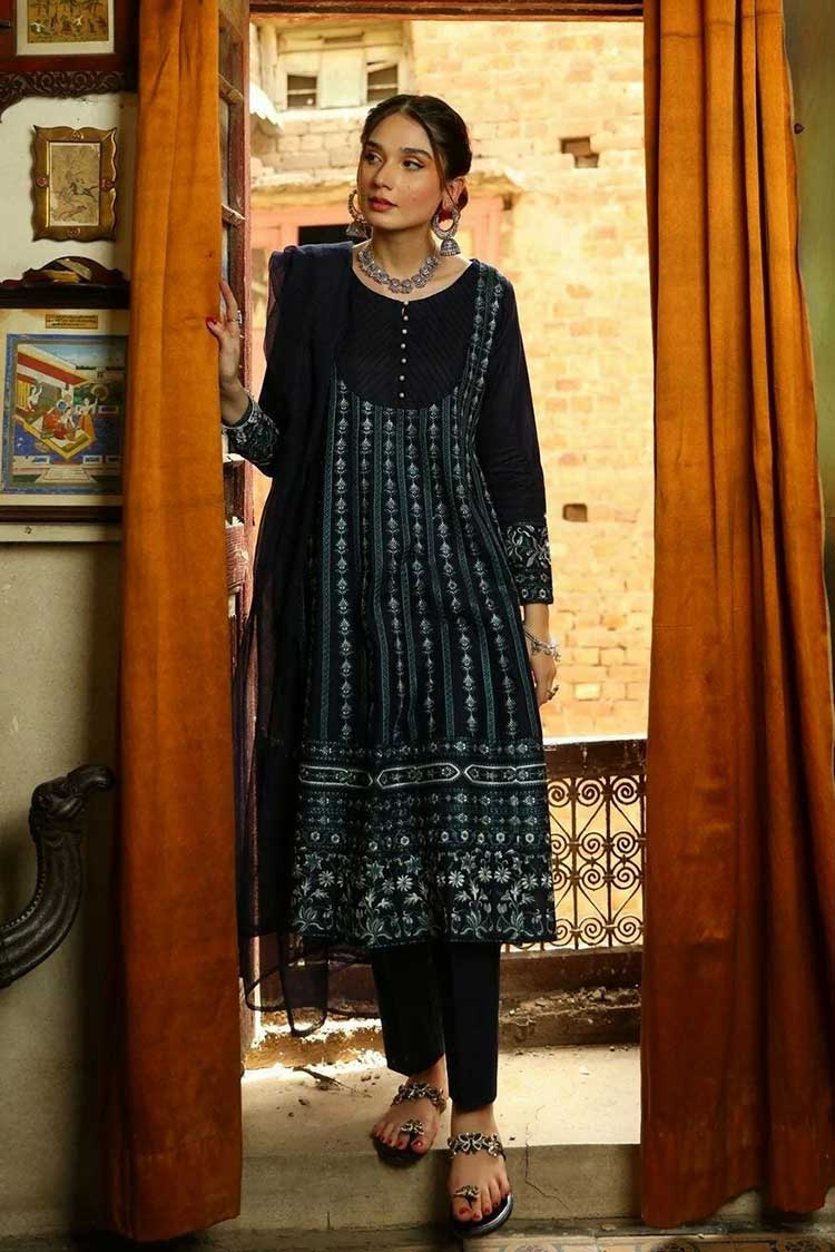 Picture of Shanyera - C5 - Neelam Embroidered Lawn 3-PC Suit - Available at Raja Sahib