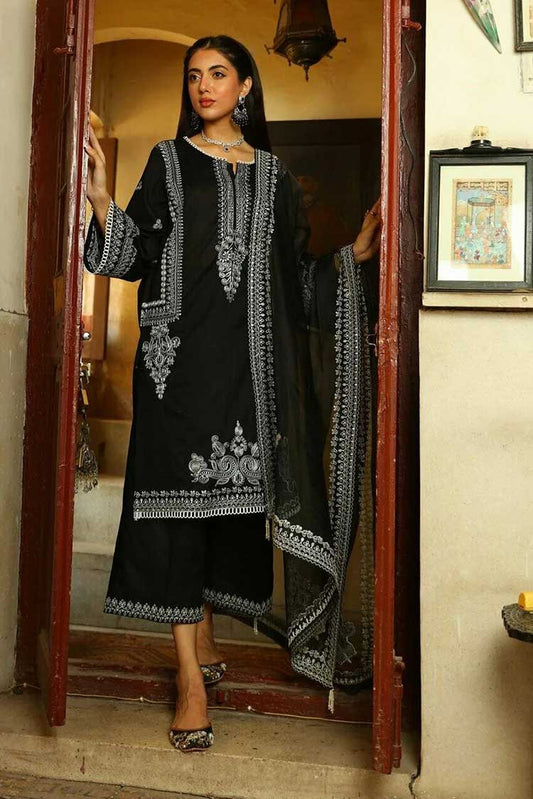 Picture of Shanyera - C6 - Mohaar Embroidered Lawn 3-PC Suit - Available at Raja Sahib