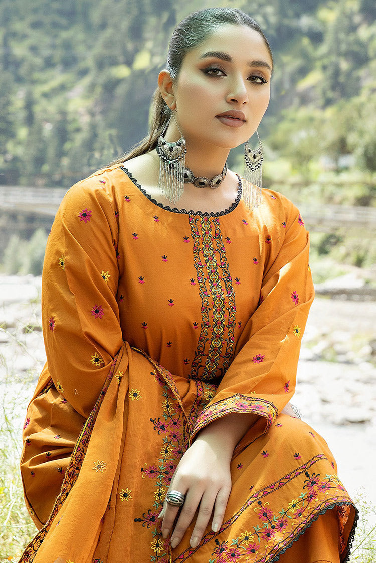 Picture of Safwa - Clara Premium Embroidered Cotton Lawn Collection - CAA-03 - Available at Raja Sahib