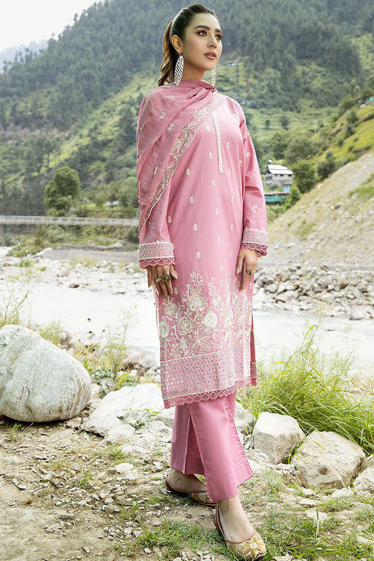 Picture of Safwa - Clara Premium Embroidered Cotton Lawn Collection - CAA-04 - Available at Raja Sahib