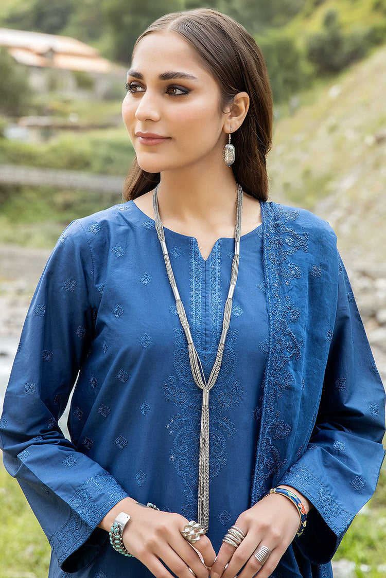 Picture of Safwa - Clara Premium Embroidered Cotton Lawn Collection - CAA-05 - Available at Raja Sahib