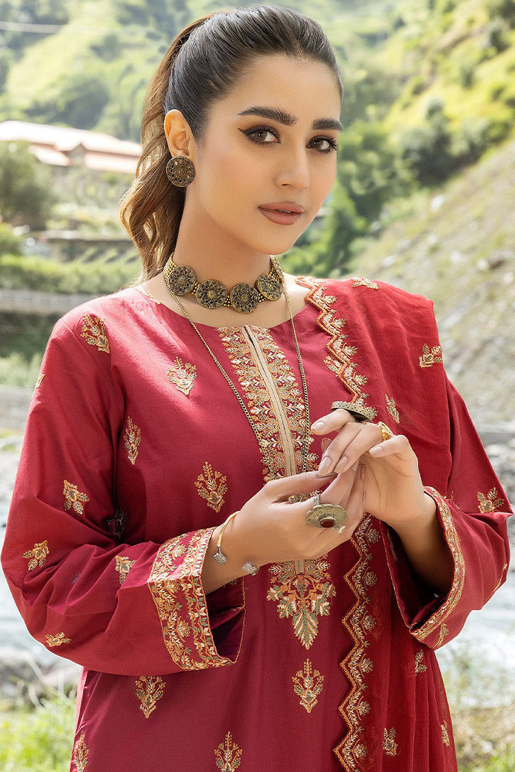 Picture of Safwa - Clara Premium Embroidered Cotton Lawn Collection - CAA-07 - Available at Raja Sahib