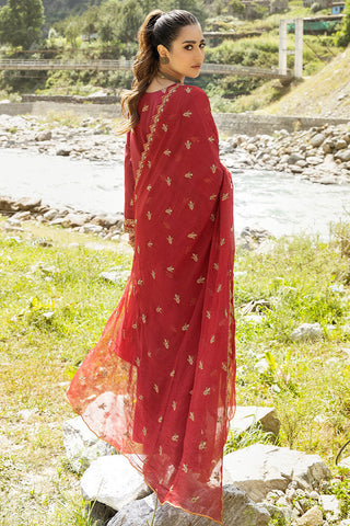 Clara Premium Embroidered Cotton Lawn Collection - CAA-07