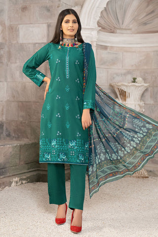 CCS 05 Crystal Cambric 3-Piece Embroidered Collection Vol 01