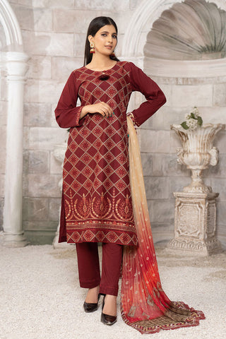 CCS 07 Crystal Cambric 3-Piece Embroidered Collection Vol 01