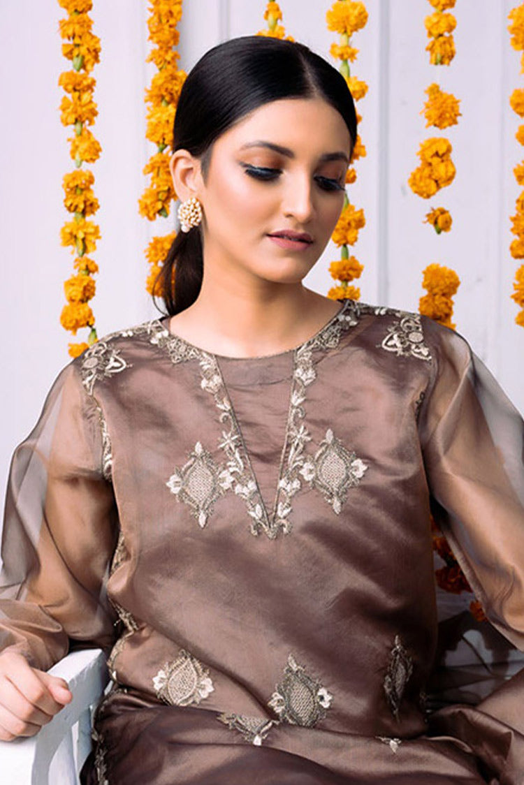 Picture of PSK Couture - Humsafar Exclusive Collection - Copper Haze - Available at Raja Sahib