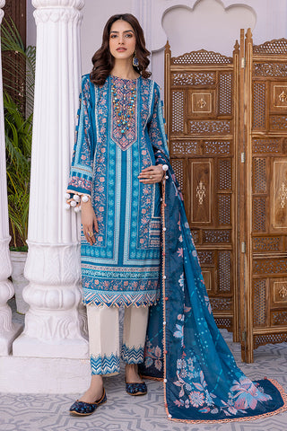 Picture of Ellena - Clara EY-L3-06 Impressions Lawn Collection - Available at Raja Sahib