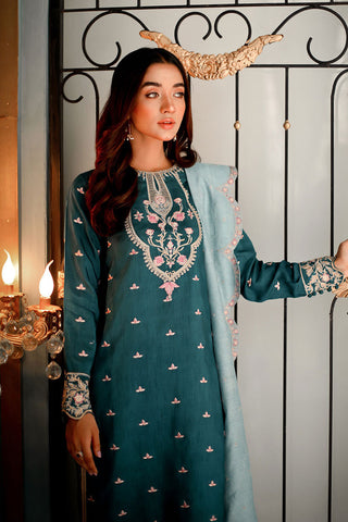 Shanyera - D1-Peacock Allure Aria Winter Pret Collection