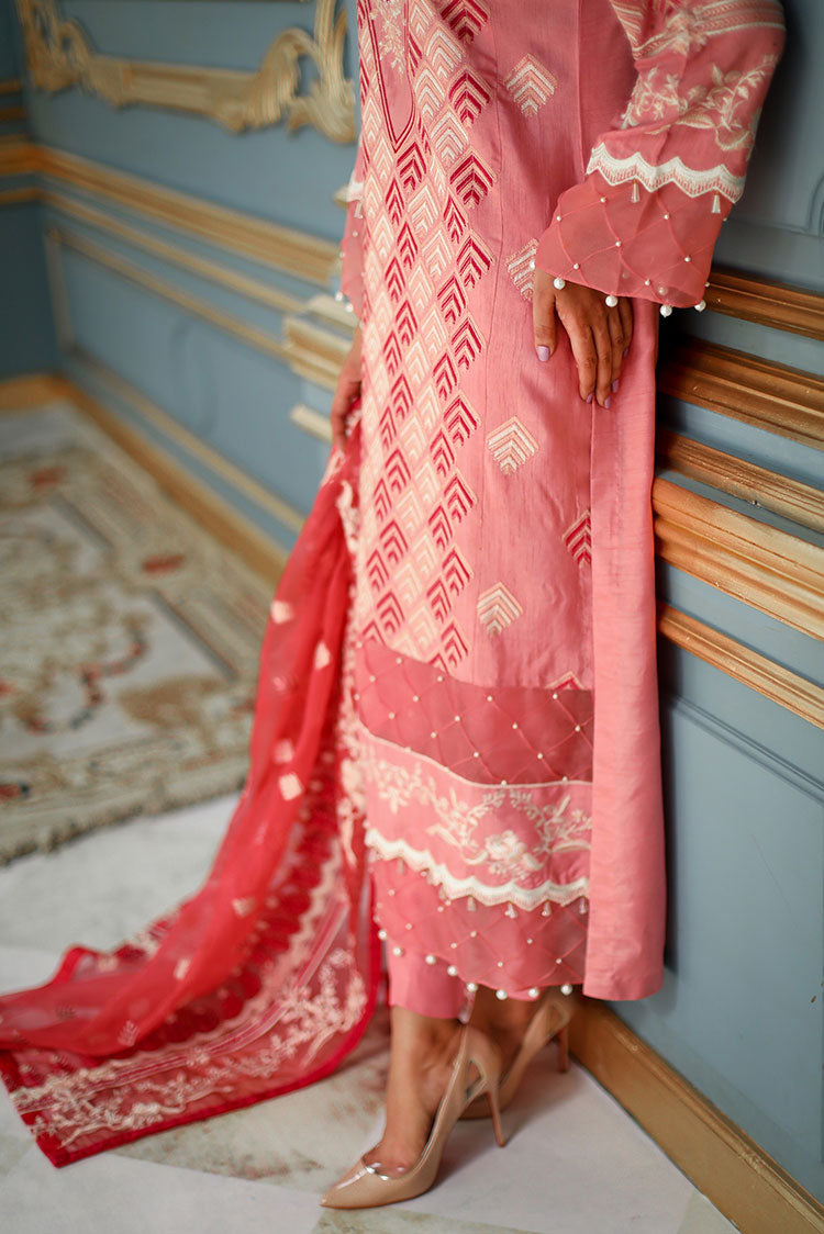 Picture of Shanyera - D3-Pink Delicacy Aria Winter Pret Collection - Available at Raja Sahib