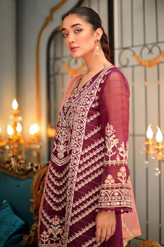 Shanyera - D4-Plum Splendor Aria Winter Pret Collection