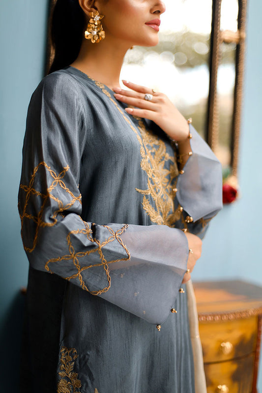 Picture of Shanyera - D8-Dusky Charm Aria Winter Pret Collection - Available at Raja Sahib