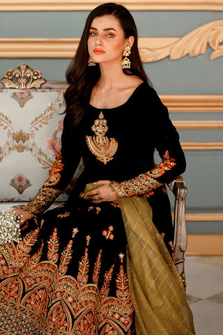 Shanyera - D9-Ravishing Ebony Aria Winter Pret Collection