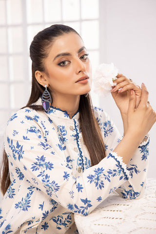 Ellena - 2-PC Unstitched Digital Printed Lawn Suit