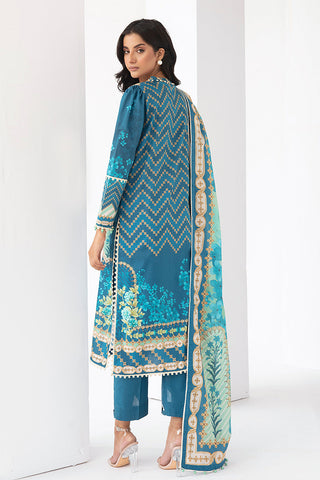 Picture of Ellena - 3-PC Unstitched Digital Printed Lawn Suit - Available at Raja Sahib