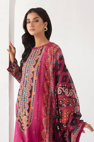 Ellena - 3-PC Unstitched Digital Printed Lawn Suit