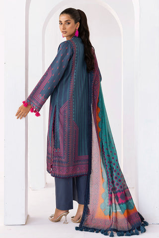 Ellena - 3-PC Unstitched Digital Printed Lawn Suit