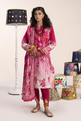 Picture of Ellena - 3-PC Unstitched Digital Printed Lawn Suit - Available at Raja Sahib